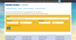 Desktop Screenshot of ingrid-hotell.se